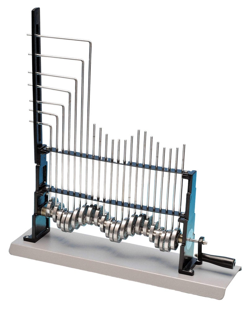 EISCO Wave Apparatus Demo, Metal - Longitudinal and Transverse Motion - Advanced